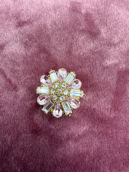 Button cover - Crystal Tantrum