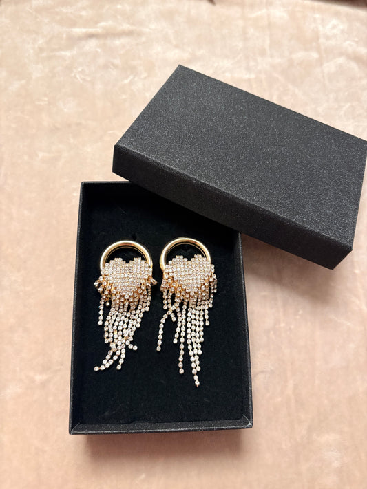 Oorbellen - Full Sparkle Panic (Incl. cadeauverpakking)