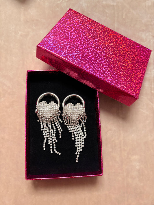 Oorbellen - Full Sparkle Panic (Incl. cadeauverpakking)